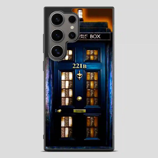 Tardis 221B Police Public Call Box Samsung Galaxy S24 Ultra Case