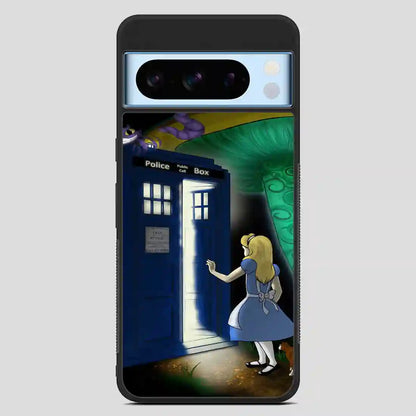 Tardis In Wonderland Google Pixel 8 Pro Case