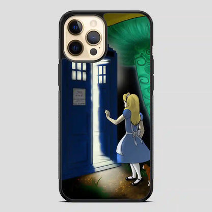 Tardis In Wonderland iPhone 12 Pro Case