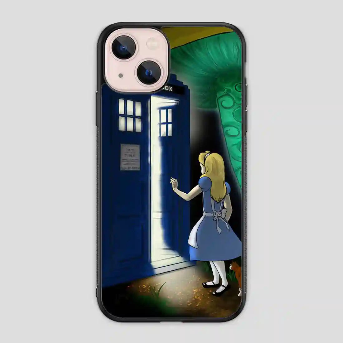 Tardis In Wonderland iPhone 13 Mini Case