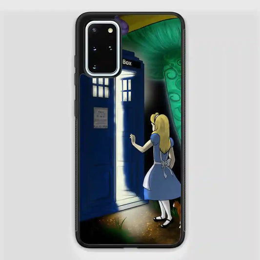 Tardis In Wonderland Samsung Galaxy S20 Plus Case