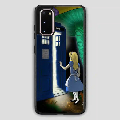 Tardis In Wonderland Samsung Galaxy S20 Case