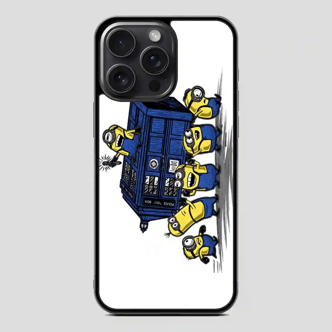 Tardis Minion iPhone 15 Pro Case