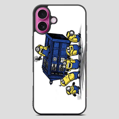 Tardis Minion iPhone 16 Plus Case