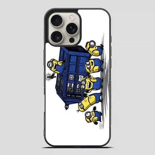 Tardis Minion iPhone 16 Pro Max Case