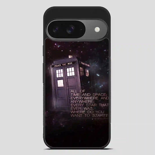 Tardis Police Call Box Doctor Who Google Pixel 9 Case