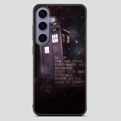 Tardis Police Call Box Doctor Who Samsung Galaxy S23 Plus Case