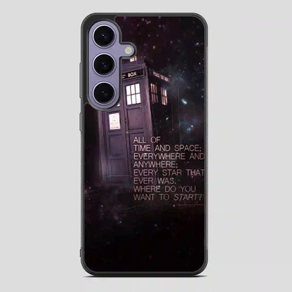 Tardis Police Call Box Doctor Who Samsung Galaxy S24 Case