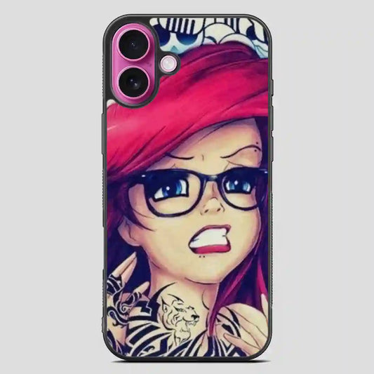 Tattooed Disney Princess iPhone 16 Plus Case