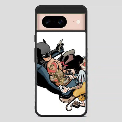 Tattooed Princess And Batman Google Pixel 8 Case