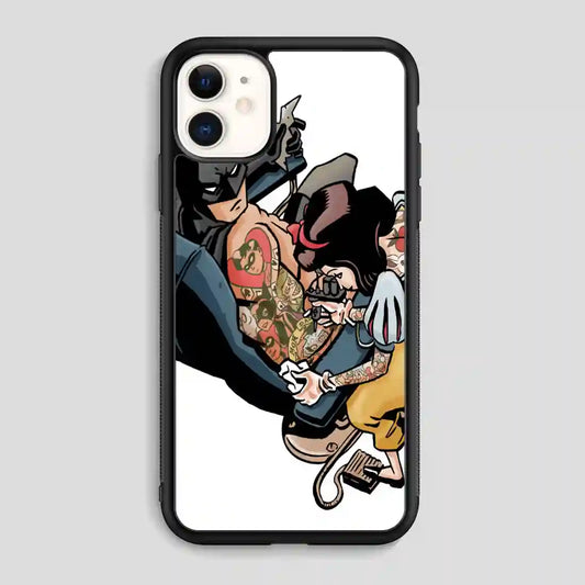 Tattooed Princess And Batman iPhone 11 Case