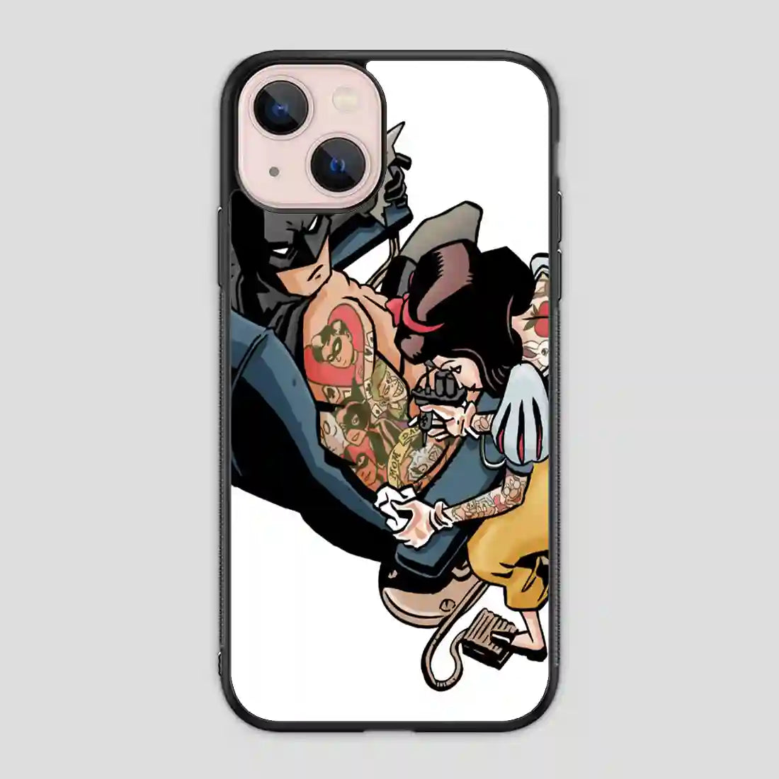 Tattooed Princess And Batman iPhone 13 Mini Case