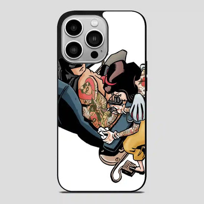 Tattooed Princess And Batman iPhone 14 Pro Case