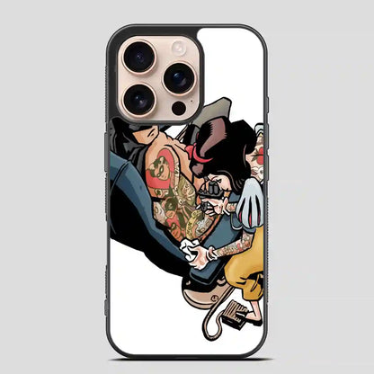 Tattooed Princess And Batman iPhone 16 Pro Case