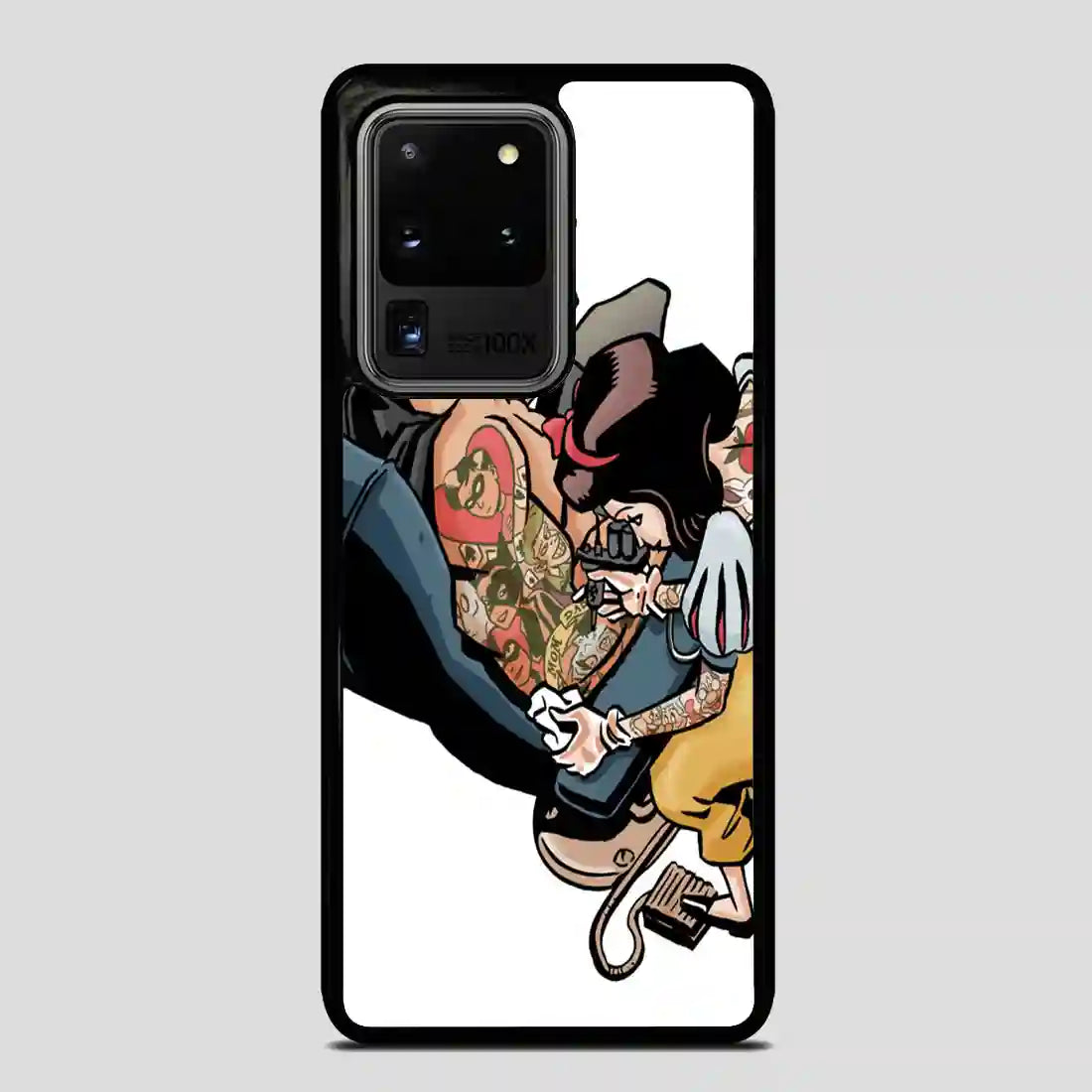 Tattooed Princess And Batman Samsung Galaxy S20 Ultra Case