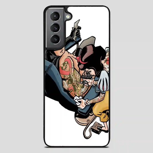 Tattooed Princess And Batman Samsung Galaxy S21 Plus Case