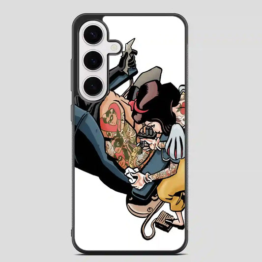 Tattooed Princess And Batman Samsung Galaxy S24 Plus Case