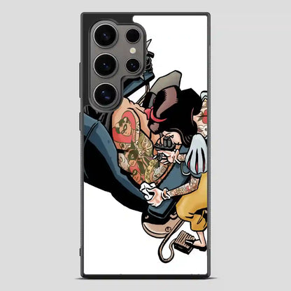 Tattooed Princess And Batman Samsung Galaxy S24 Ultra Case