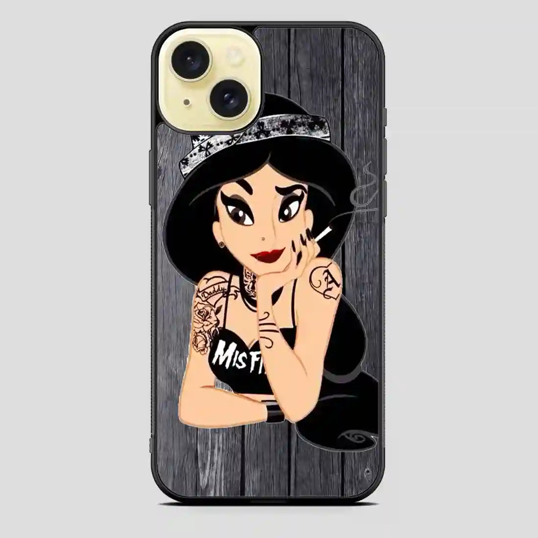 Tattooed Princess Jasmine iPhone 15 Plus Case