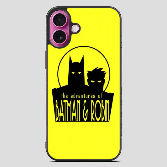 The Adventures Batman And Robin iPhone 16 Plus Case