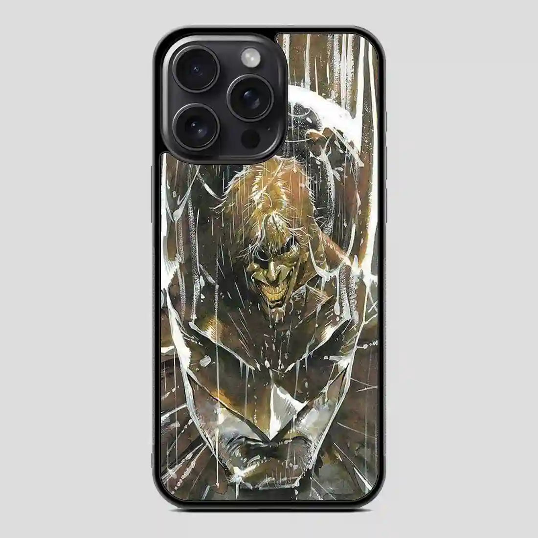 The Batman Joker Reflection iPhone 15 Pro Case