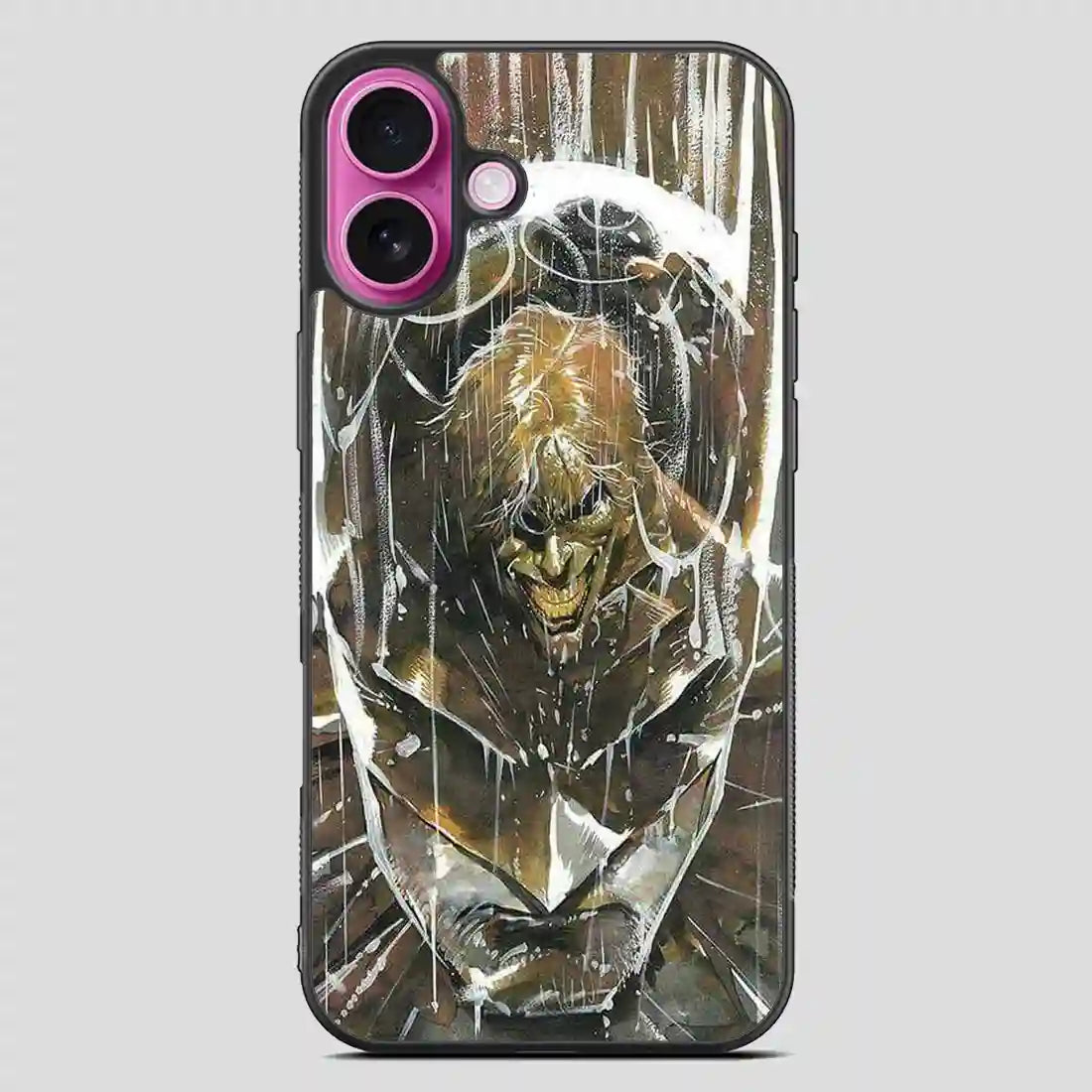 The Batman Joker Reflection iPhone 16 Plus Case