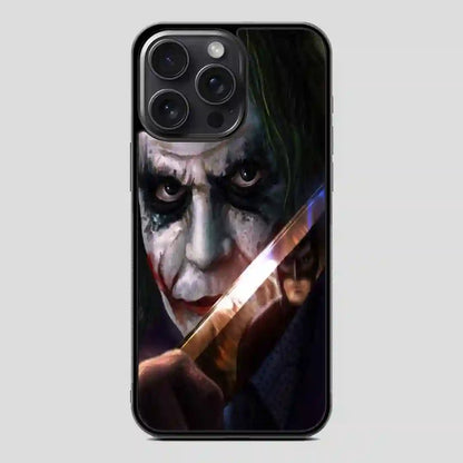 The Joker Batman Reflection iPhone 15 Pro Case