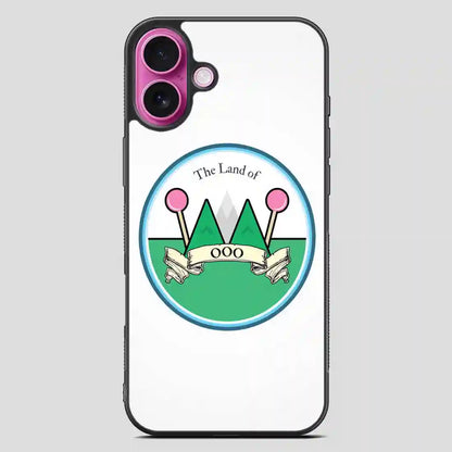 The Land Of Ooo Seal Adventure Time iPhone 16 Plus Case