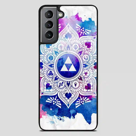 The Legend Of A Zelda Mandala Retro Samsung Galaxy S21 Plus Case