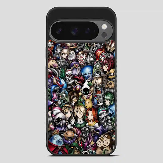 The Legend Of Zelda All Charachter Google Pixel 9 Pro Case