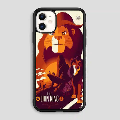 The Lion King Disney Poster iPhone 11 Case