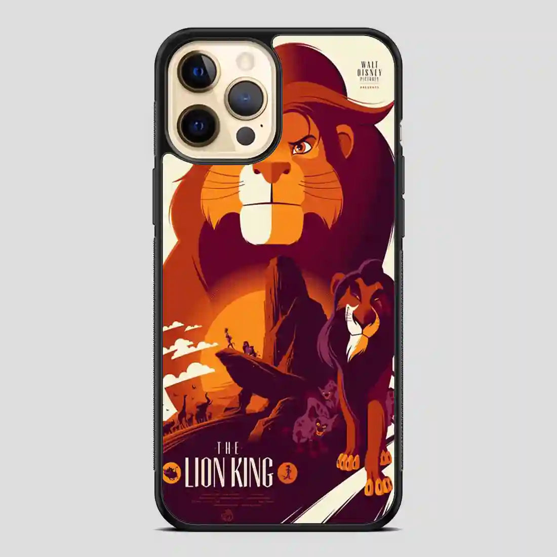 The Lion King Disney Poster iPhone 12 Pro Case