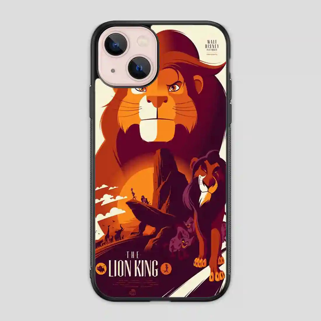 The Lion King Disney Poster iPhone 13 Mini Case