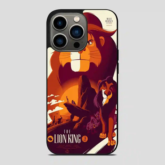 The Lion King Disney Poster iPhone 13 Pro Case