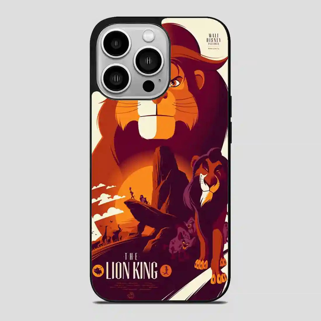 The Lion King Disney Poster iPhone 14 Pro Case