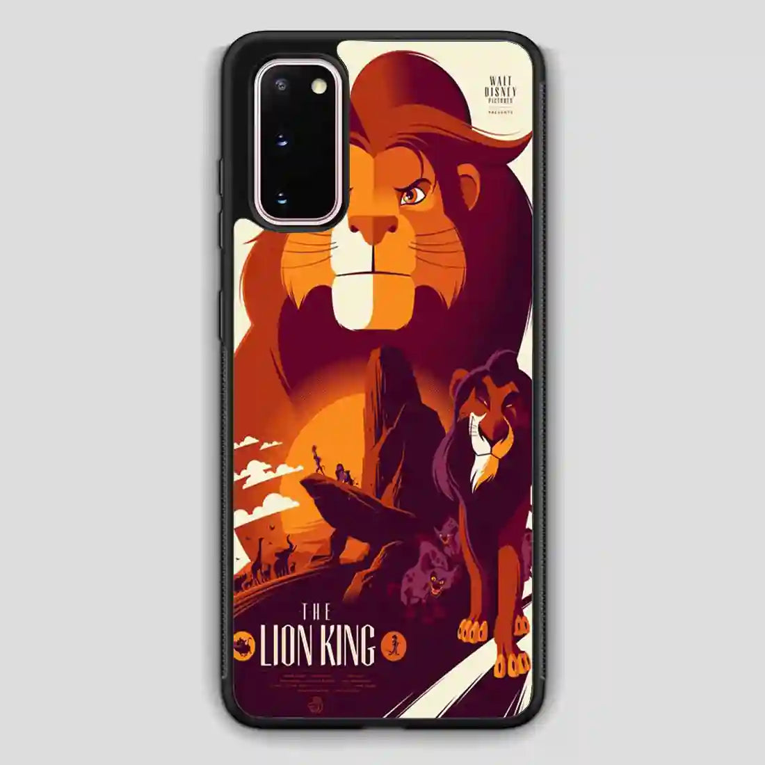 The Lion King Disney Poster Samsung Galaxy S20 Case