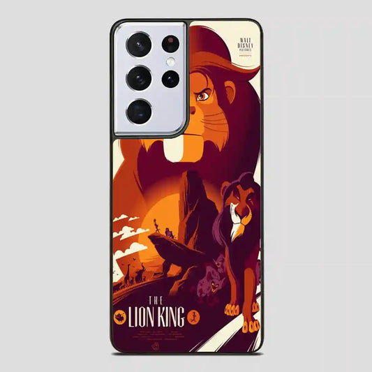 The Lion King Disney Poster Samsung Galaxy S21 Ultra Case