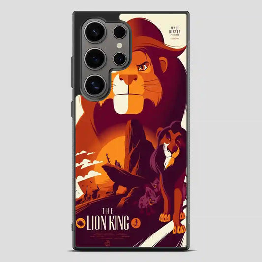 The Lion King Disney Poster Samsung Galaxy S24 Ultra Case