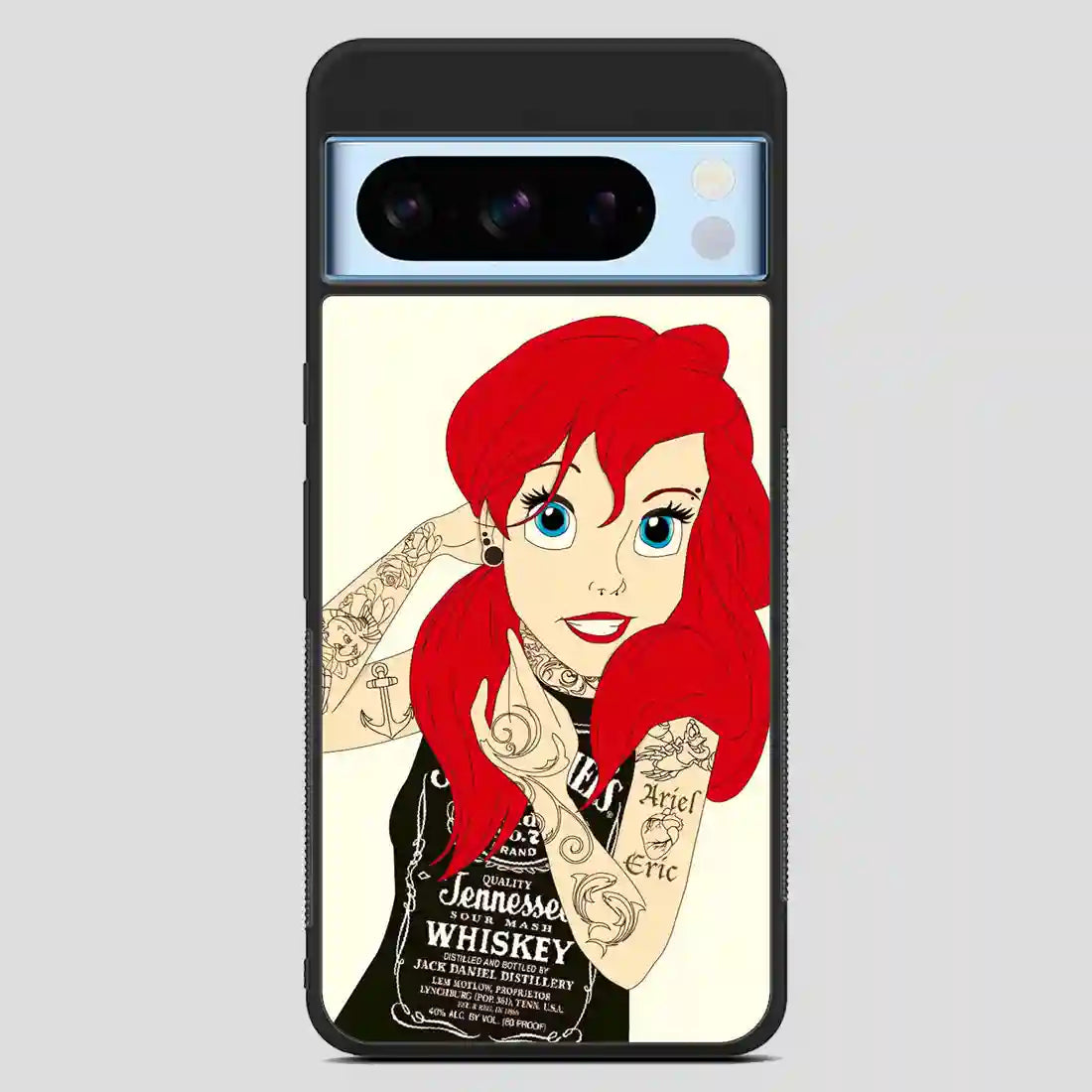 The Little Mermaid Ariel Tattoos Google Pixel 8 Pro Case