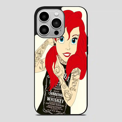 The Little Mermaid Ariel Tattoos iPhone 14 Pro Case