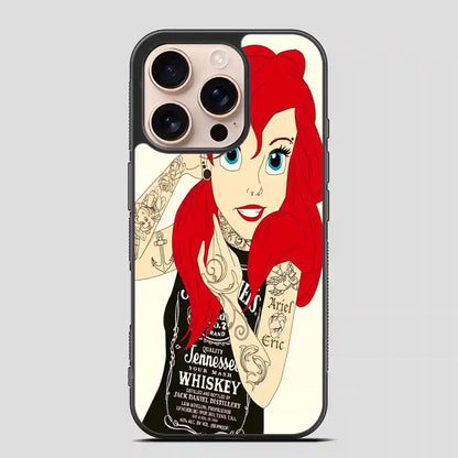 The Little Mermaid Ariel Tattoos iPhone 16 Pro Case