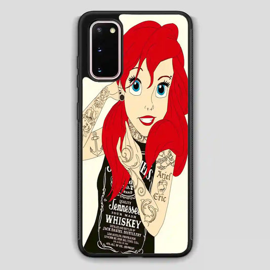 The Little Mermaid Ariel Tattoos Samsung Galaxy S20 Case