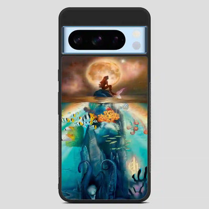 The Little Mermaid Green Ariel Street Google Pixel 8 Pro Case