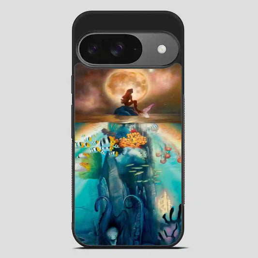 The Little Mermaid Green Ariel Street Google Pixel 9 Case