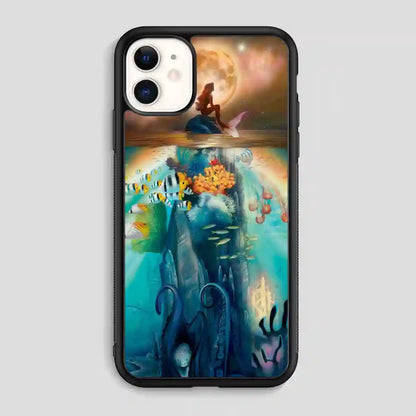 The Little Mermaid Green Ariel Street iPhone 11 Case