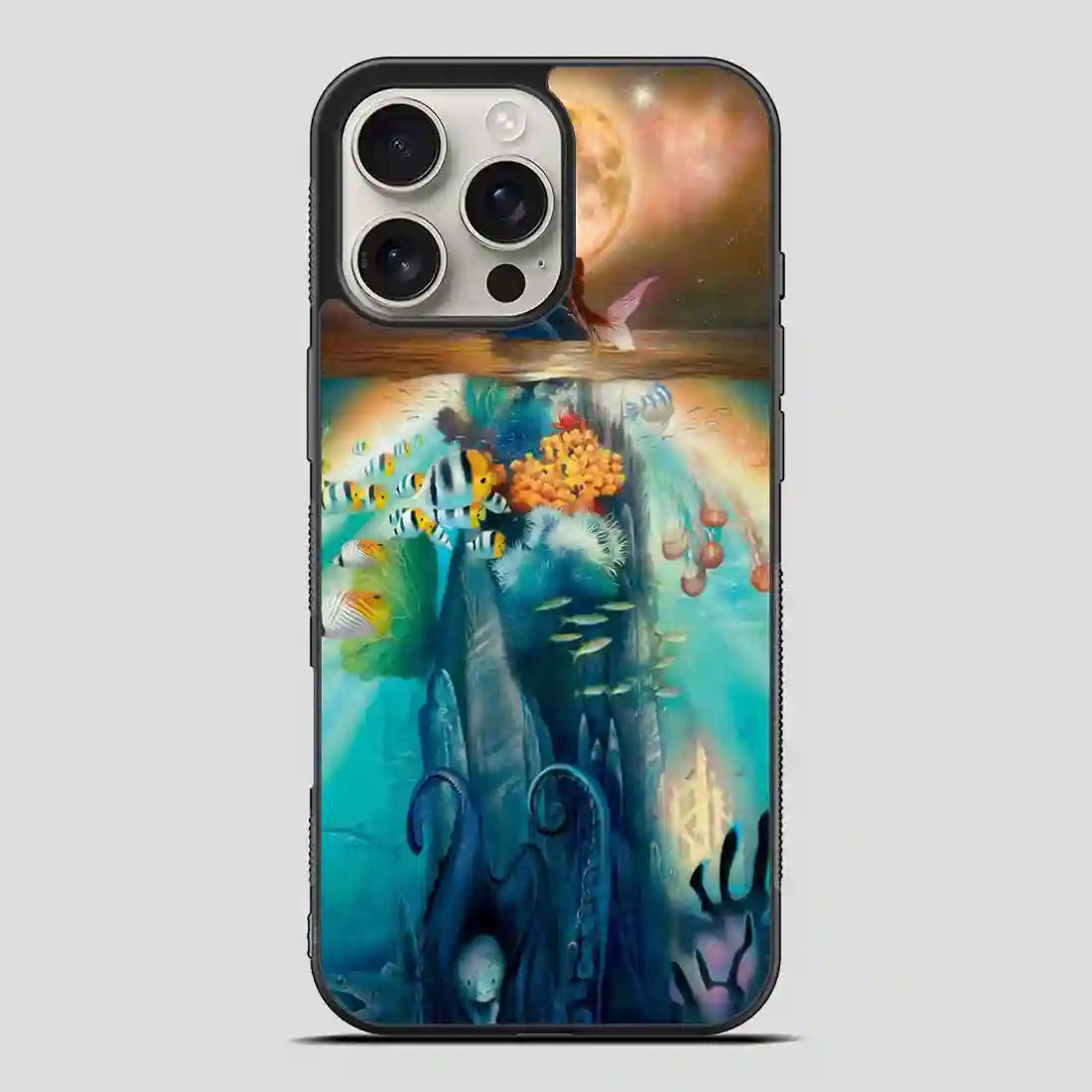 The Little Mermaid Green Ariel Street iPhone 16 Pro Max Case