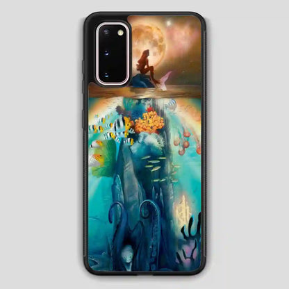 The Little Mermaid Green Ariel Street Samsung Galaxy S20 Case