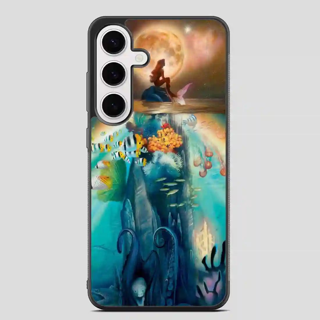 The Little Mermaid Green Ariel Street Samsung Galaxy S24 Plus Case