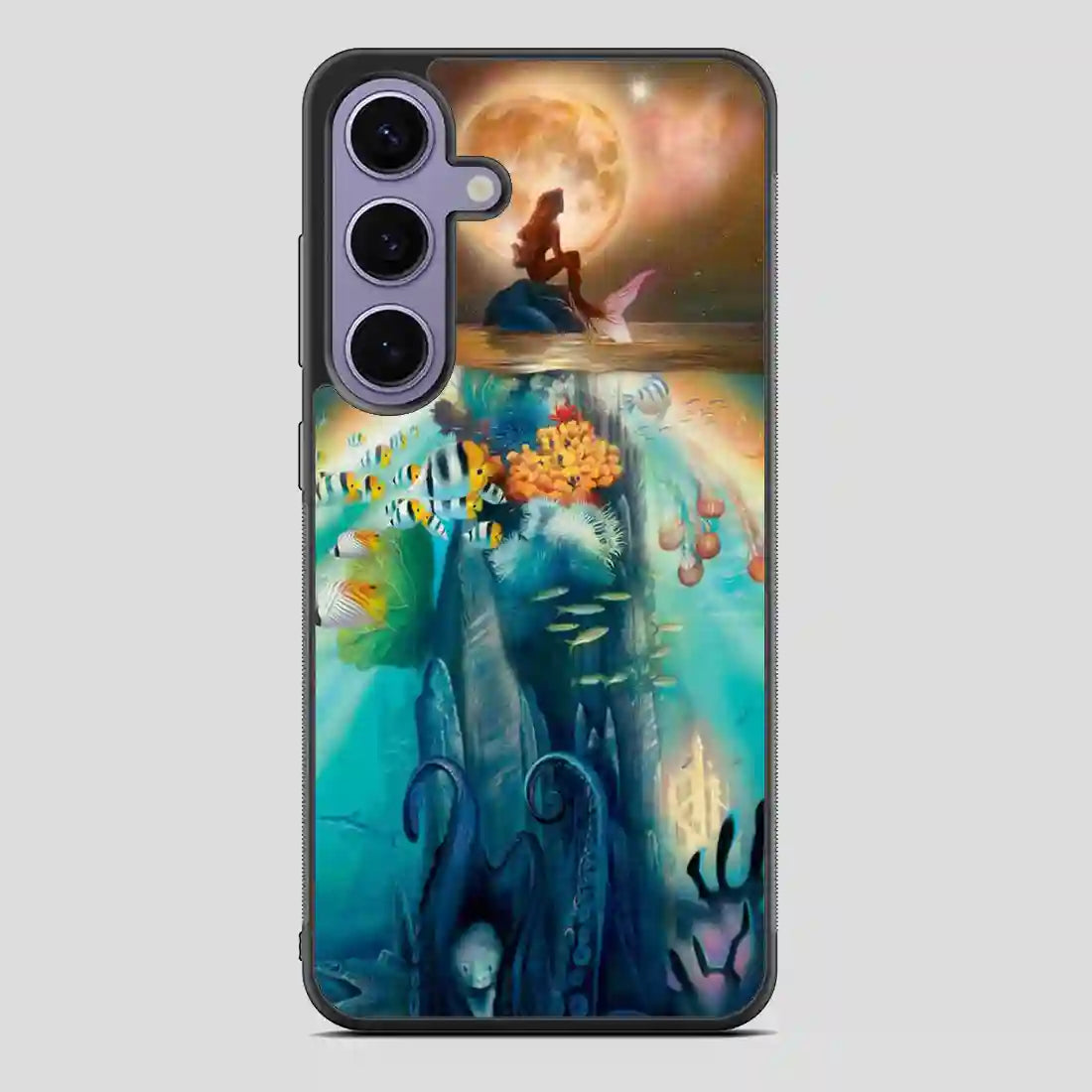 The Little Mermaid Green Ariel Street Samsung Galaxy S24 Case