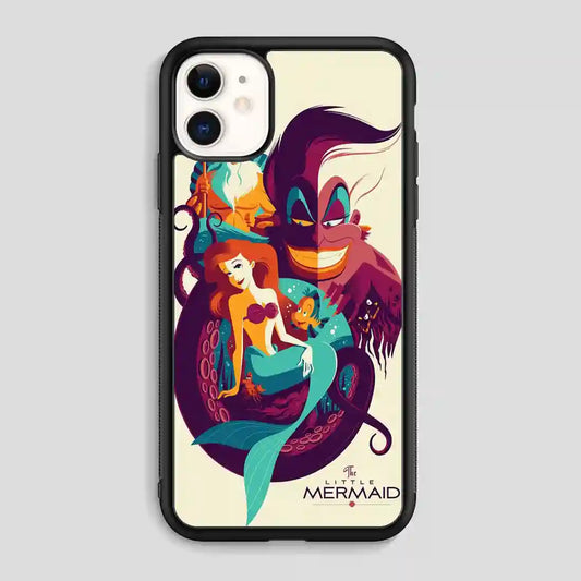 The Little Mermaids Poster iPhone 11 Case